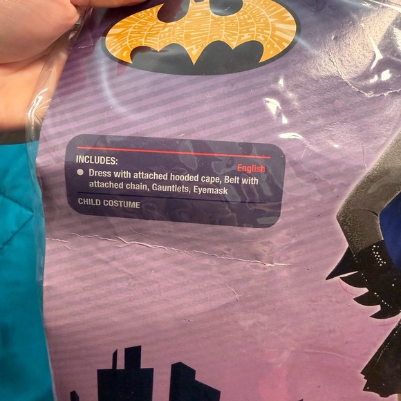 Girls Batgirl Costume XL - Picture 3 of 6